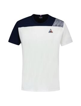 Camiseta Le Coq Sportif Saison 1 Hombre Blanco