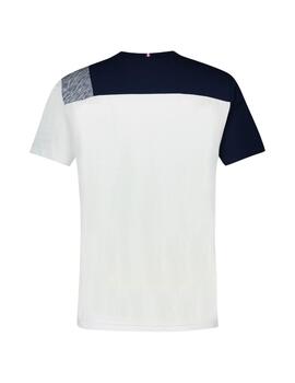 Camiseta Le Coq Sportif Saison 1 Hombre Blanco