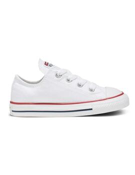 Zapatillas Converse All Star Seasonal Niño Blanco