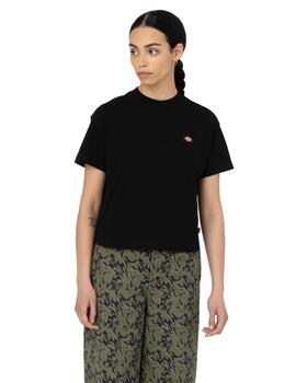 Camiseta Dickies Oakport Boxy Mujer Negro