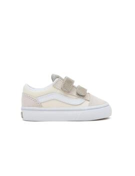 Zapatillas Vans Old Skool V Niño Beige