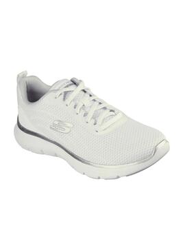 zapatilla Skechers Flex Appeal 5.0 Mujer Blanco