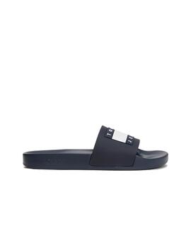 Chanclas Tommy Jeans Pool ESS Hombre Azul