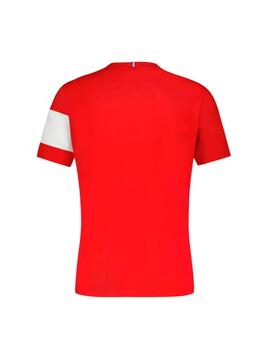 Camiseta Le Coq Sportif Bat Essential Hombre Rojo