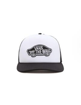 Gorra Vans Classic Patch Unisex Blanca y Negra