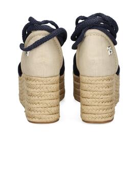 Sandalias Tommy Closed Toe Line Mujer Azul