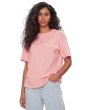 Camiseta Tommy Mujer Rosa