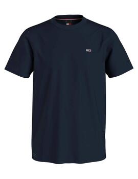 Camiseta Tommy Slim Jersey C Hombre Azul