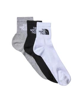 Calcetines TNF Pack Multisport Cushion Unisex Negro