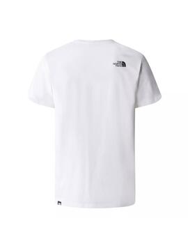 Camiseta TNF Simple Dome Hombre Blanco