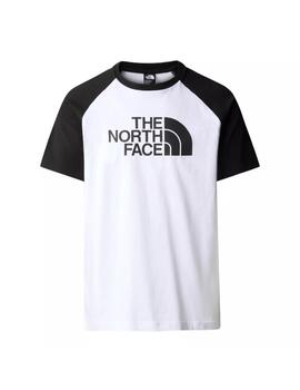 Camiseta TNF Raglan Easy Hombre Blanco