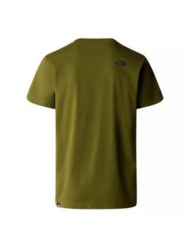 Camiseta TNF Simple Dome Forest Olive Hombre
