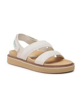 Sandalia Hoff Road Off White Mujer Blanco