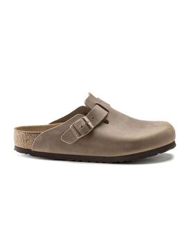 Zueco Birkenstock Boston Mujer Marrón