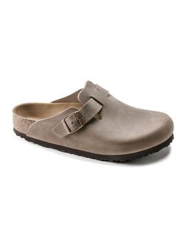 Zueco Birkenstock Boston Mujer Marrón