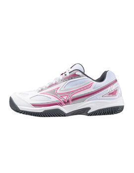 Zapatillas Mizuno Break Shot CC 4 Mujer Blanca