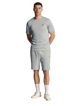 Camiseta Lyle y Scott Plain Hombre Azul