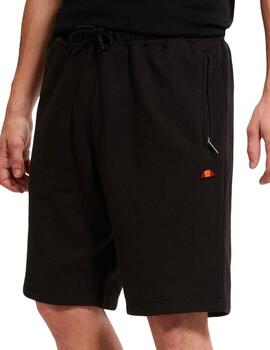 Pantalón Corto Ellesse Romoia Fleece Hombre Negro