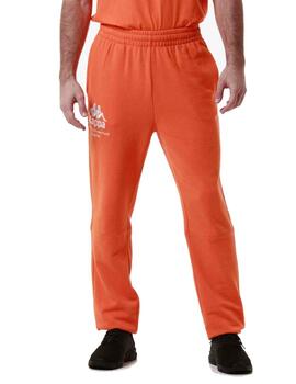 Pantalón Chandal Kappa Authentic Giova Hombre Naranja