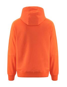 Sudadera Kappa Authentic Giano Hombre Naranja