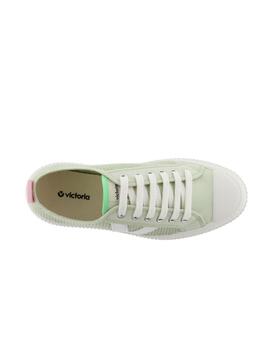 Zapatillas Victoria 19 15 Re-Edition Basket Rejilla Wasabi