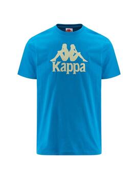 Camiseta Kappa Authentic Estessi Hombre Azul