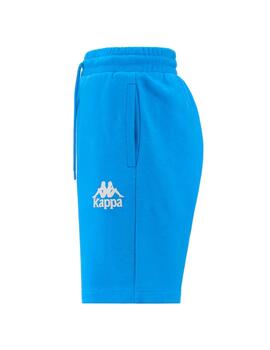 Pantalón Corto Kappa Authentic Uppsala Hombre Azul