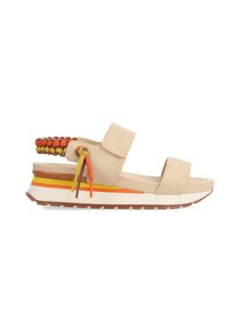 Sandalias Gioseppo Austell Mujer Beige