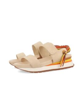 Sandalias Gioseppo Austell Mujer Beige