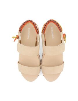 Sandalias Gioseppo Austell Mujer Beige