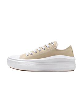 Zapatillas Converse Move Ox Nutty Mujer Beige