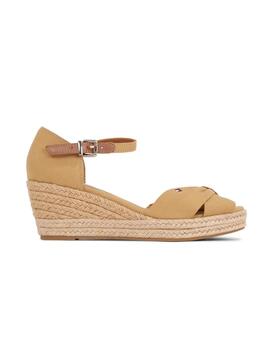 Sandalias Tommy Jeans Basic Open Mujer Marrón