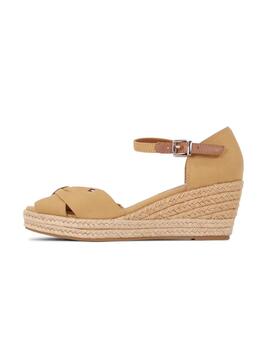 Sandalias Tommy Jeans Basic Open Mujer Marrón