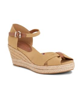 Sandalias Tommy Jeans Basic Open Mujer Marrón