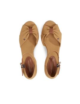 Sandalias Tommy Jeans Basic Open Mujer Marrón