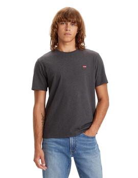 Camiseta Levis Original B65 Bark Grey Hombre