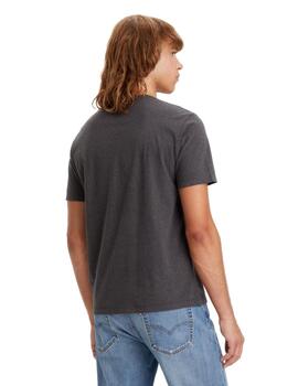 Camiseta Levis Original B65 Bark Grey Hombre