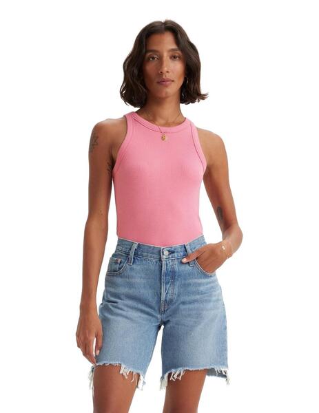 Camiseta levis mujer rosa outlet