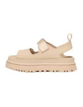 Sandalias UGG GoldenGlow Mujer Beige