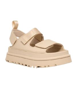 Sandalias UGG GoldenGlow Mujer Beige