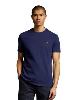 Camiseta Lyle & Scott Plain Dark Navy Hombre Marino