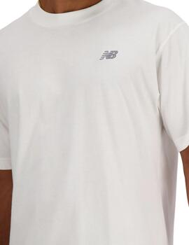 Camiseta New Balance Sport Essentials Hombre Blanco