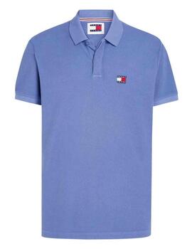 Polo Tommy Regular Badge Hombre Azul