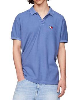 Polo Tommy Regular Badge Hombre Azul