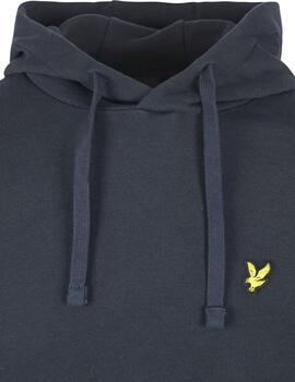 Sudadera Con Capucha Lyle Y Scott Pullover Hombre Marino