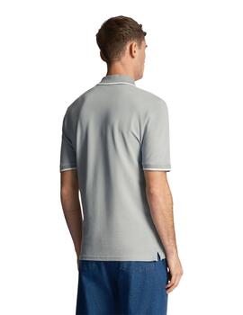 Polo Lyle & Scott Tipped Blue Hombre