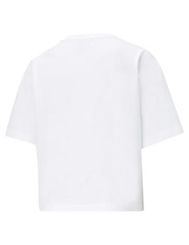 Camiseta Puma Elevate Mujer Blanco