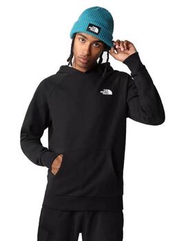 Sudadera Negra TNF Red Box Hombre Negro