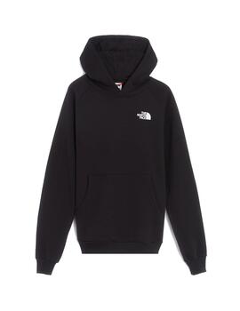 Sudadera Negra TNF Red Box Hombre Negro