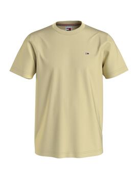 Camiseta Tommy Hilfiger Slim Jersey Amarillo